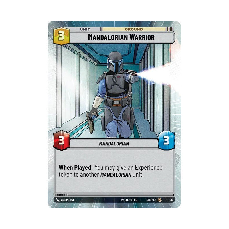 Star Wars Tcg: Sotg - 519 - Mandalorian Warrior [hyperspace]