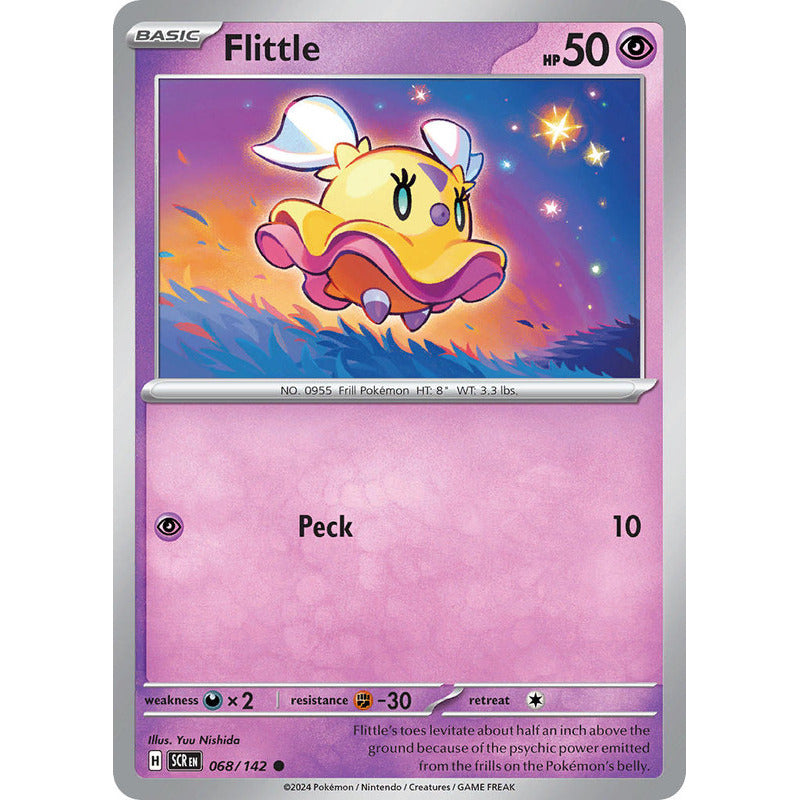 Pokémon Tcg: Stellar Crown - 068/142 - Flittle