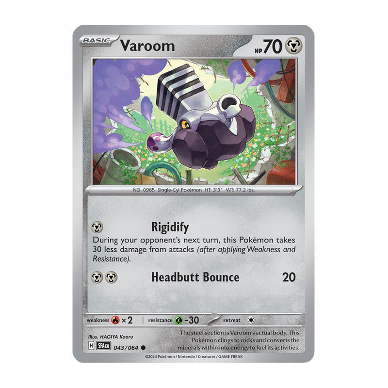 Pokémon Tcg: Shrouded Fab - 043/064 - Varoom