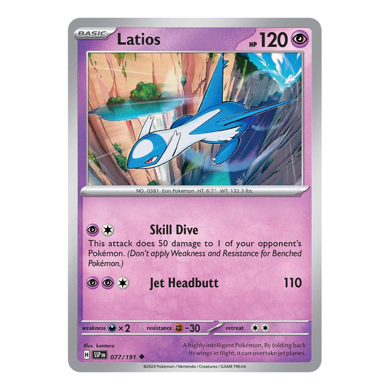 Pokémon Tcg: Surging Sparks - 077/191 - Latios