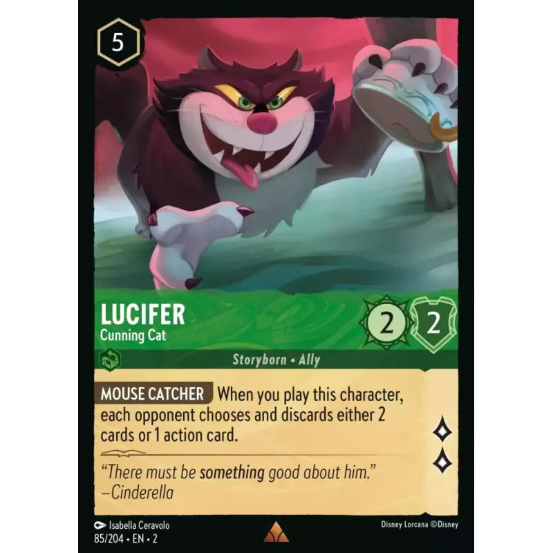 Lorcana: Rotf - 085/216 - Lucifer - Cunning Cat