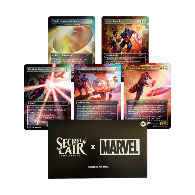Mtg: Secret Lair Marvel - Captain America [normal]