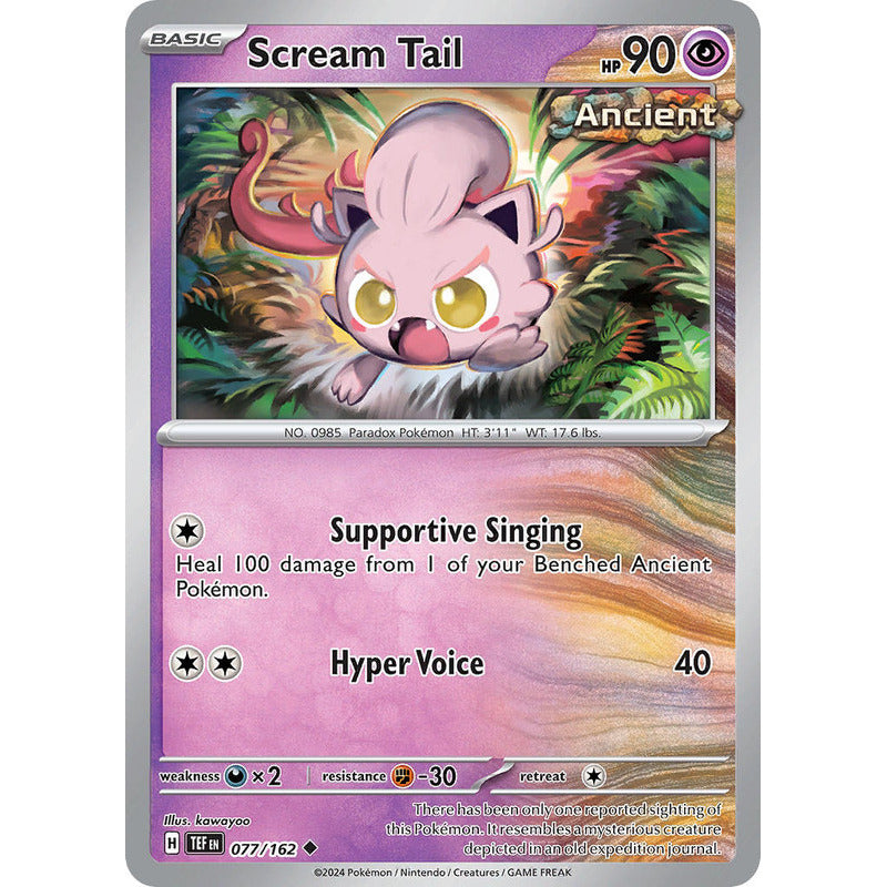 Temporal Forces - 077/162 - Scream Tail (reverse)