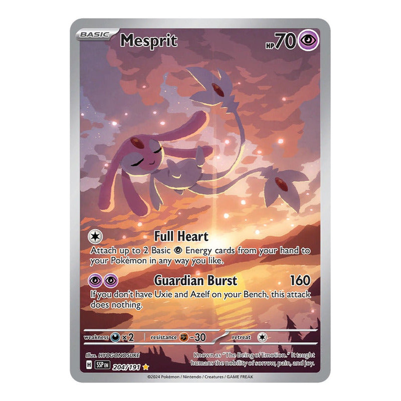 Pokémon Tcg: Surging Sparks - 204/191 - Mesprit