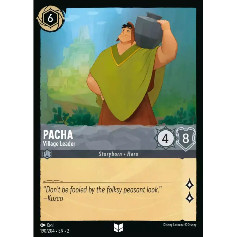 Lorcana: Rotf - 190/216 - Pacha - Village Leader