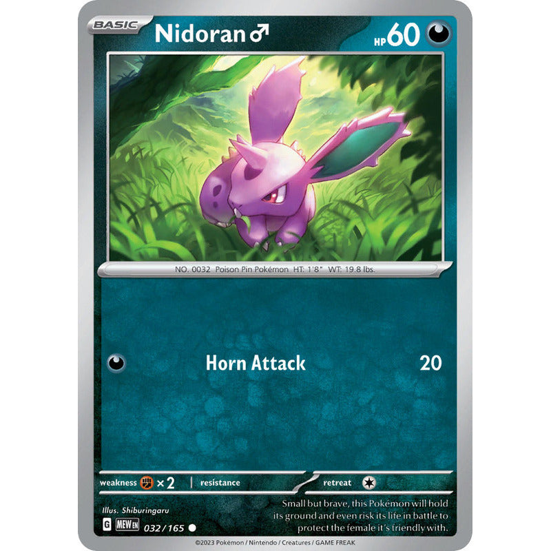 Pokémon Tcg: 151 - 032/165 - Nidoran