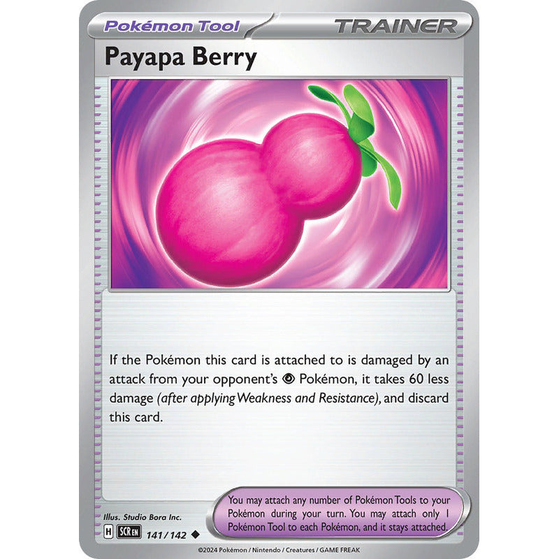 Pokémon Tcg: Stellar Crown - 141/142 - Payapa Berry