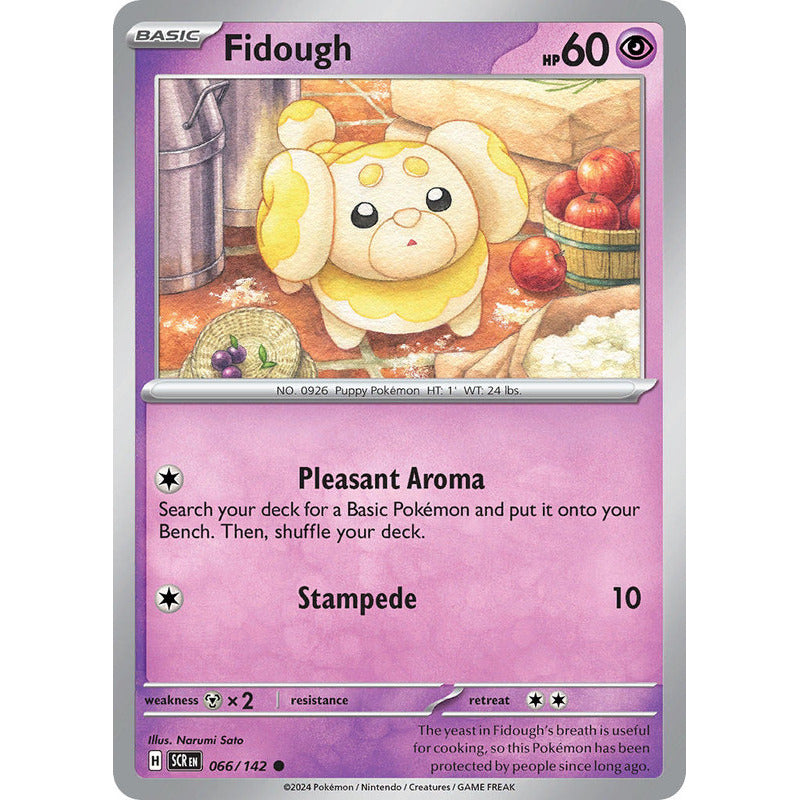 Pokémon Tcg: Stellar Crown - 066/142 - Fidough