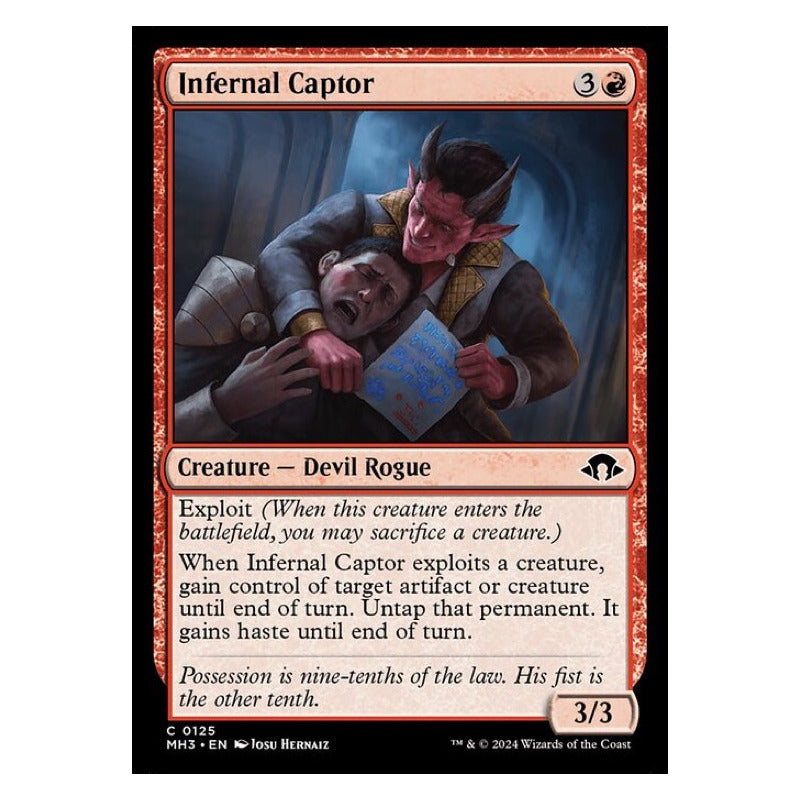 Mtg: Mh3 - 125 - Infernal Captor [foil]