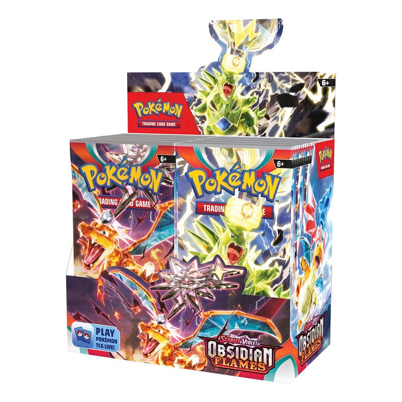 Pokémon Tcg - Scarlet & Violet - Obsidian Flames Booster Display Box (36 Packs)