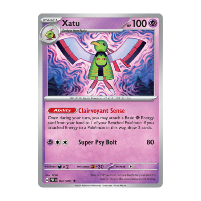 Paldean Fates - 026/091 - Xatu