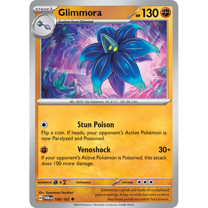 Pokémon Tcg: Twilight Masq - 109/167 - Glimmora