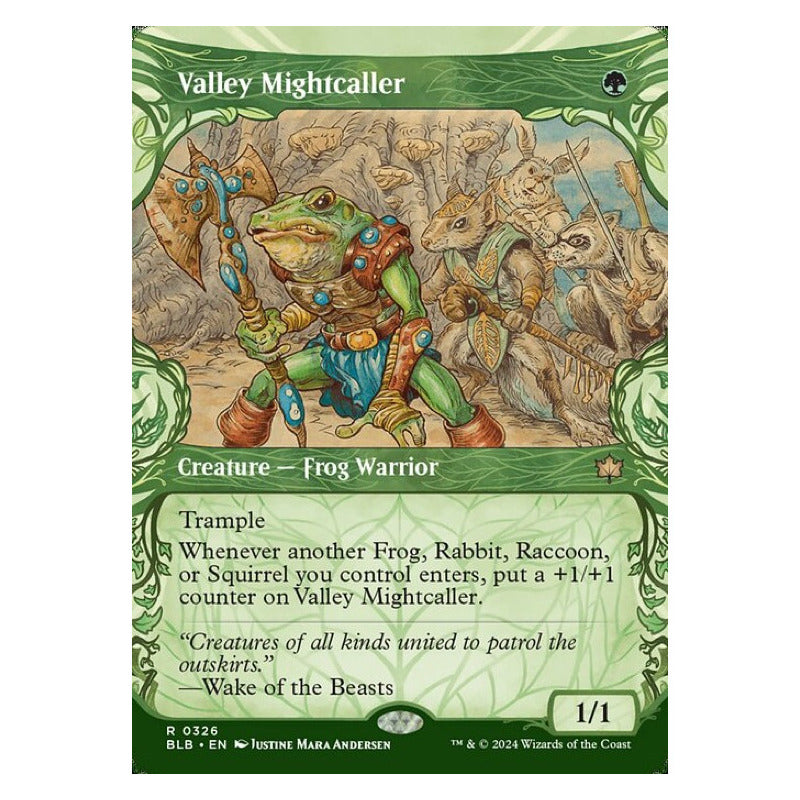 Mtg: Bloomburrow - 326 - Valley Mightcaller