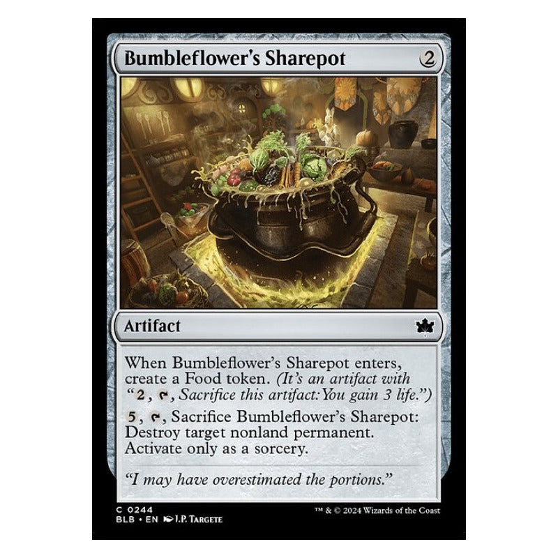 Mtg: Bloomburrow - 244 - Bumbleflower's Sharepot [foil]