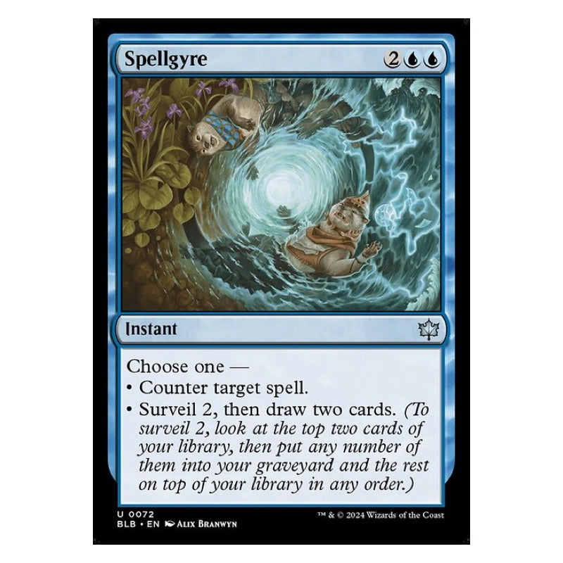 Mtg: Bloomburrow - 072 - Spellgyre [foil]