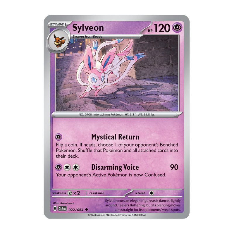 Pokémon Tcg: Shrouded Fab - 022/064 - Sylveon