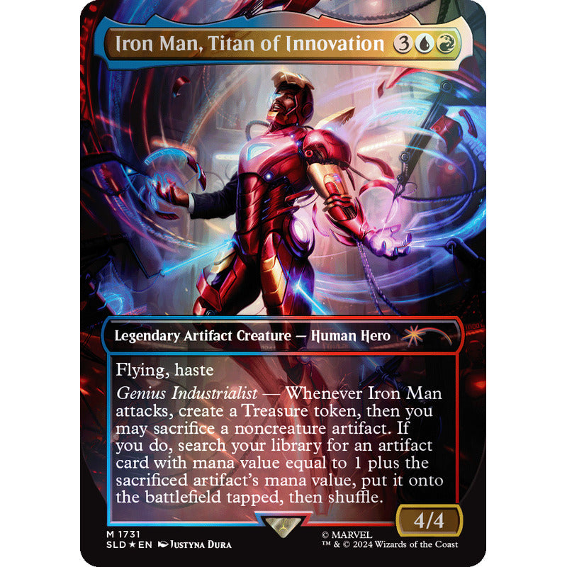 Mtg: Secret Lair Marvel - Iron Man [foil]