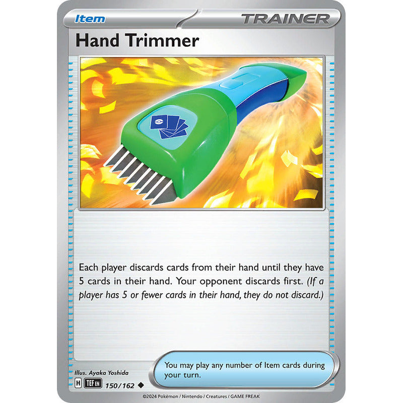 Temporal Forces - 150/162 - Hand Trimmer (reverse)