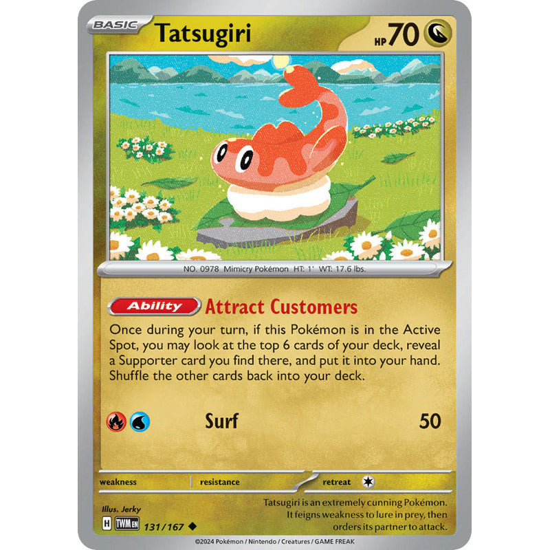 Pokémon Tcg: Twilight Masq - 131/167 - Tatsugiri [reverse]