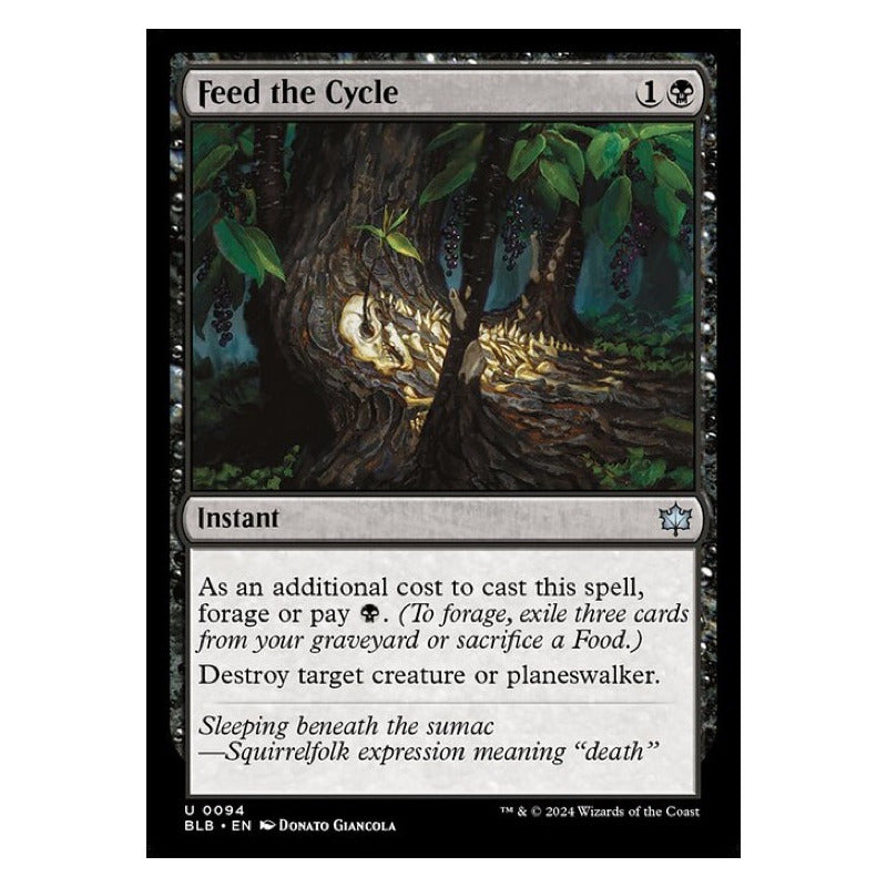 Mtg: Bloomburrow - 094 - Feed The Cycle [foil]