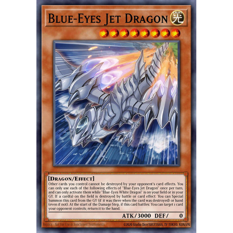 Yugioh: Rarity 2 - Ra02-en017 Blue-eyes Jet Dragon [psr]