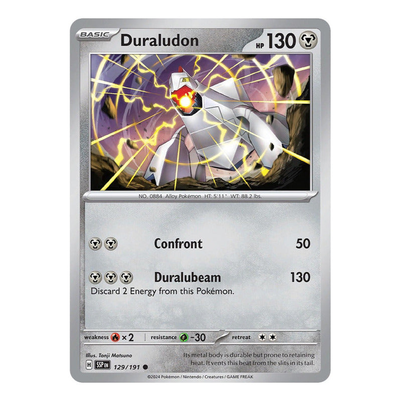 Pokémon Tcg: Surging Sparks - 129/191 - Duraludon