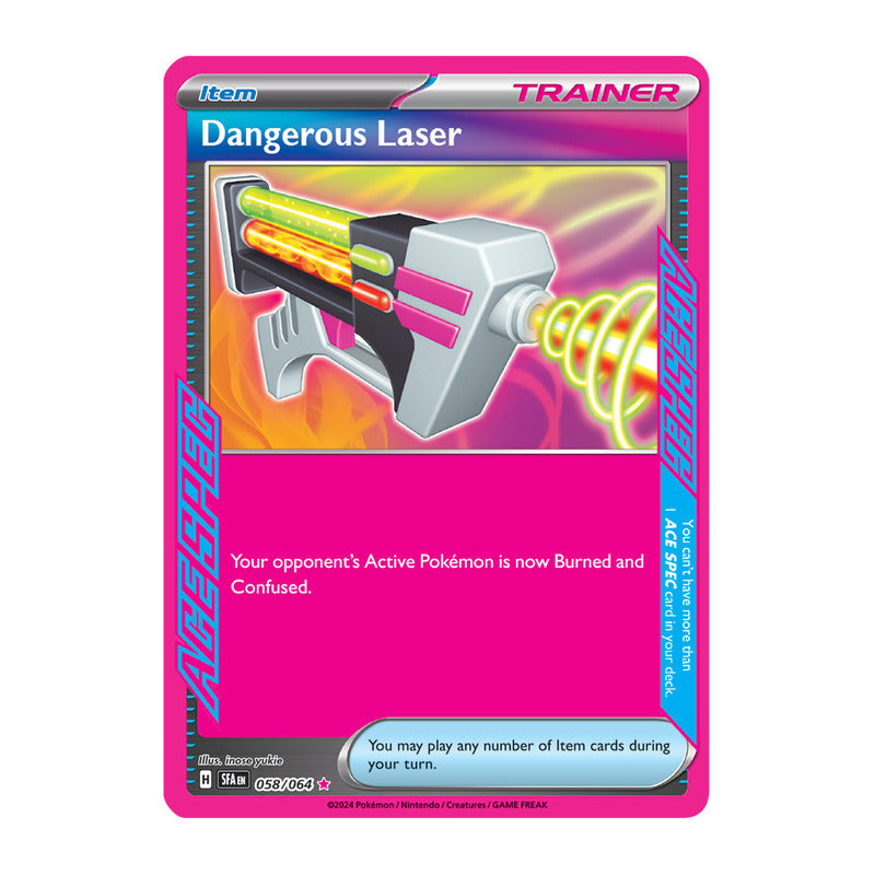 Pokémon Tcg: Shrouded Fab - 058/064 - Dangerous Laser