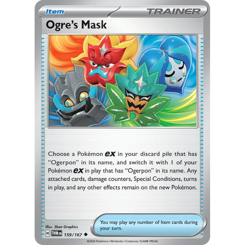 Pokémon Tcg: Twilight Masq - 159/167 - Ogre's Mask [reverse]