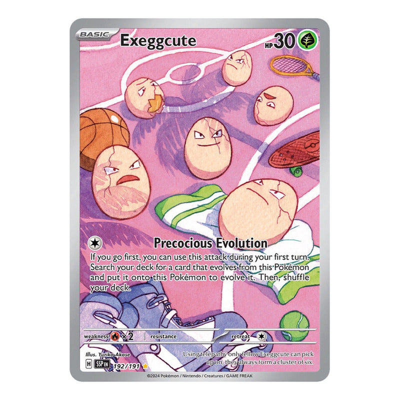 Pokémon Tcg: Surging Sparks - 192/191 - Exeggcute