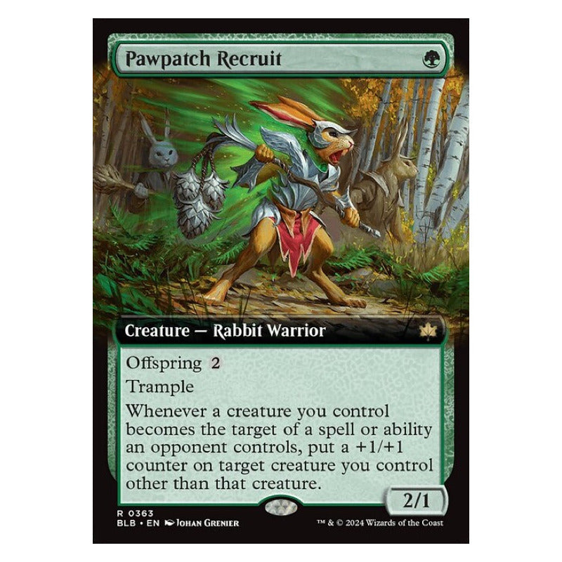 Mtg: Bloomburrow - 363 - Pawpatch Recruit