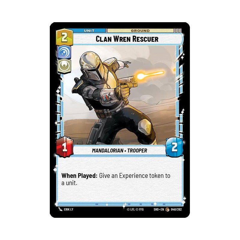 Star Wars Tcg: Sotg - 040/262 - Clan Wren Rescuer [foil]