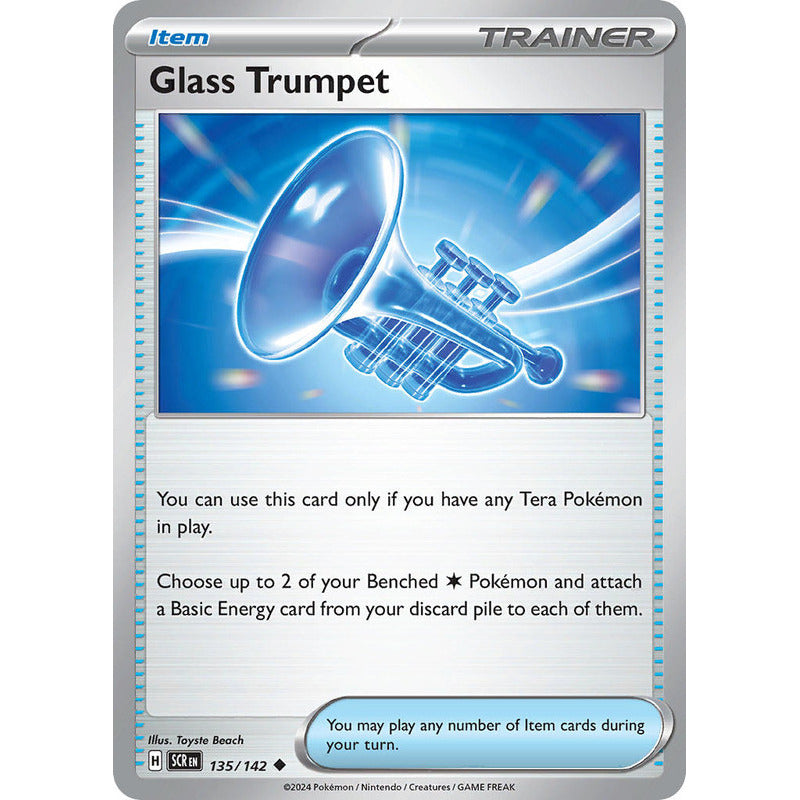 Pokémon Tcg: Stellar Crown - 135/142 - Glass Trumpet