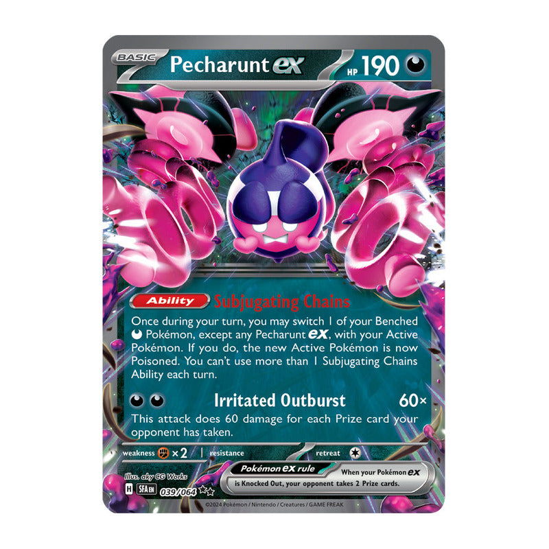 Pokémon Tcg: Shrouded Fab - 039/064 - Pecharunt Ex