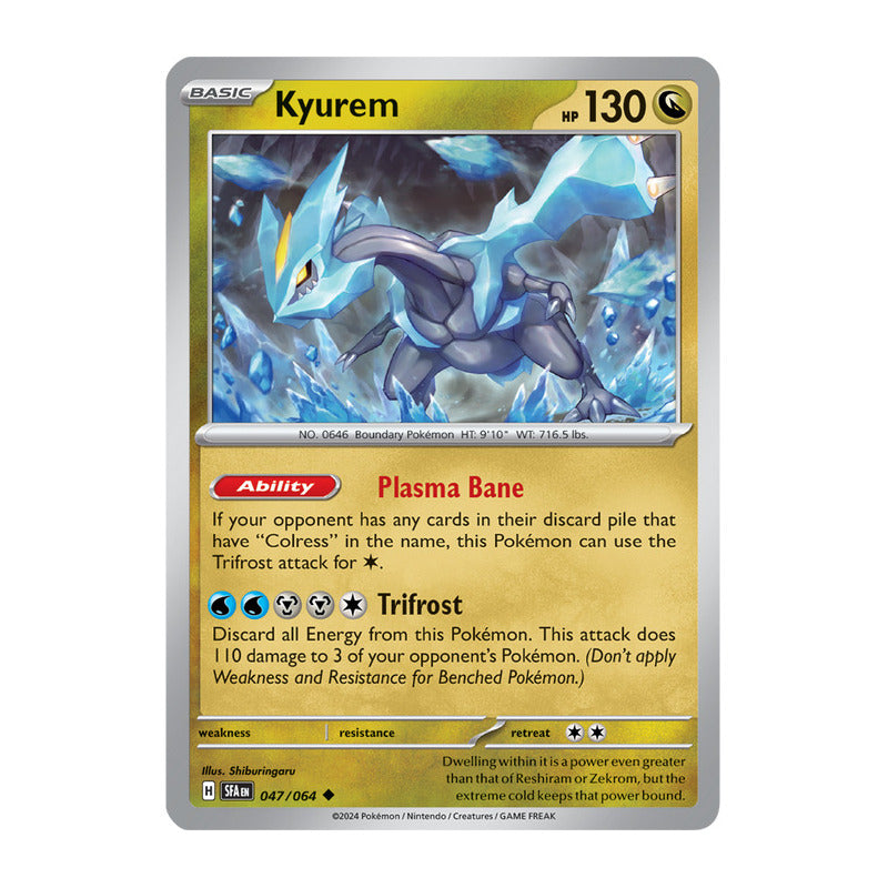 Pokémon Tcg: Shrouded Fab - 047/064 - Kyurem [reverse]