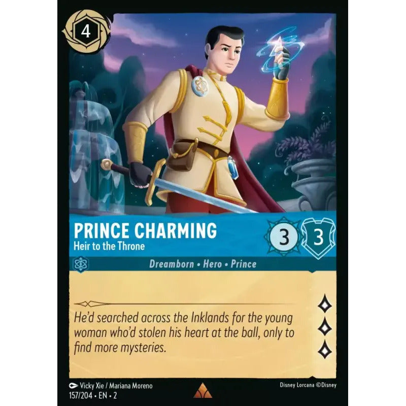 Lorcana: Rotf - 157/216 - Prince Charming - Heir To T [foil]