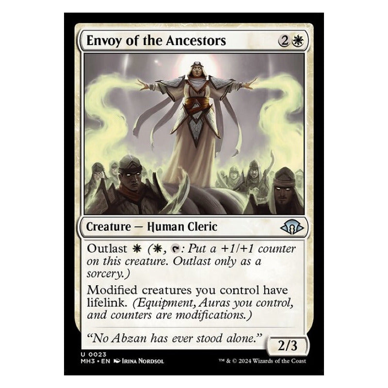 Mtg: Mh3 - 023 - Envoy Of The Ancestors [foil]