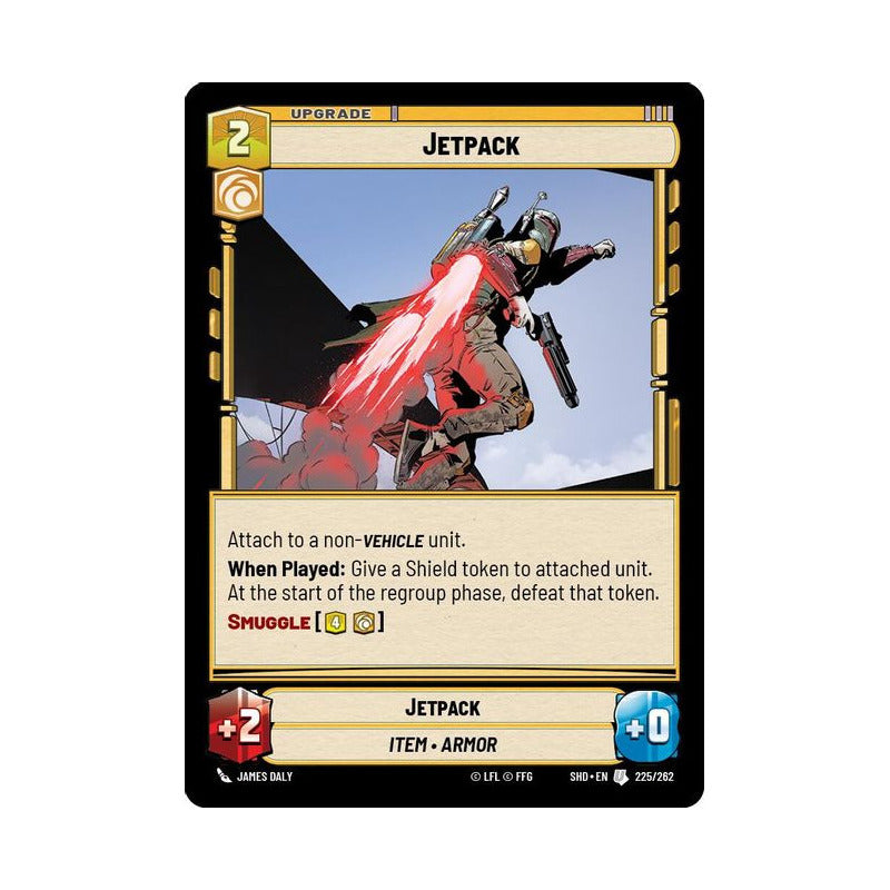 Star Wars Tcg: Sotg - 225/262 - Jetpack [foil]