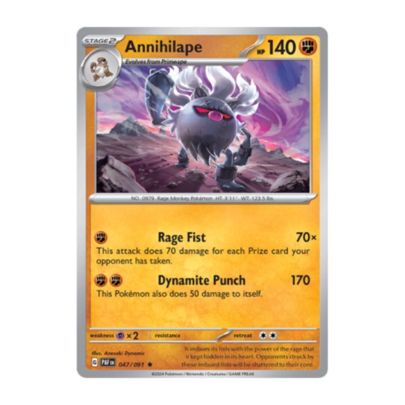 Paldean Fates - 047/091 - Annihilape