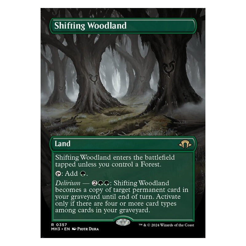 Mtg: Mh3 - 357 - Shifting Woodland [borderless]