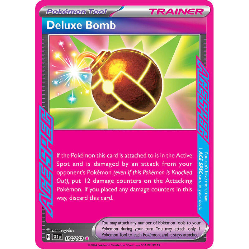 Pokémon Tcg: Stellar Crown - 134/142 - Deluxe Bomb