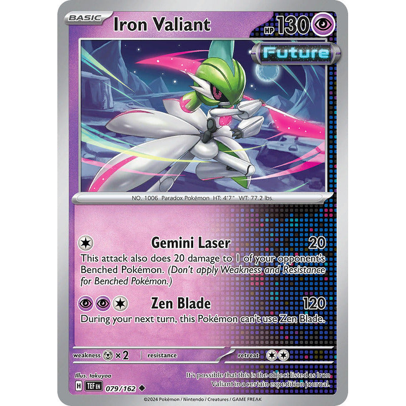 Temporal Forces - 079/162 - Iron Valiant (reverse)