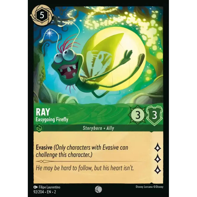 Lorcana: Rotf - 092/216 - Ray - Easygoing Firefly [foil]