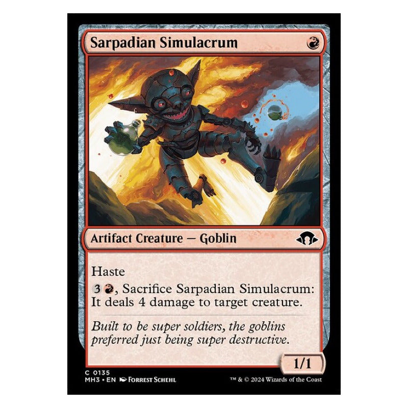 Mtg: Mh3 - 135 - Sarpadian Simulacrum [foil]