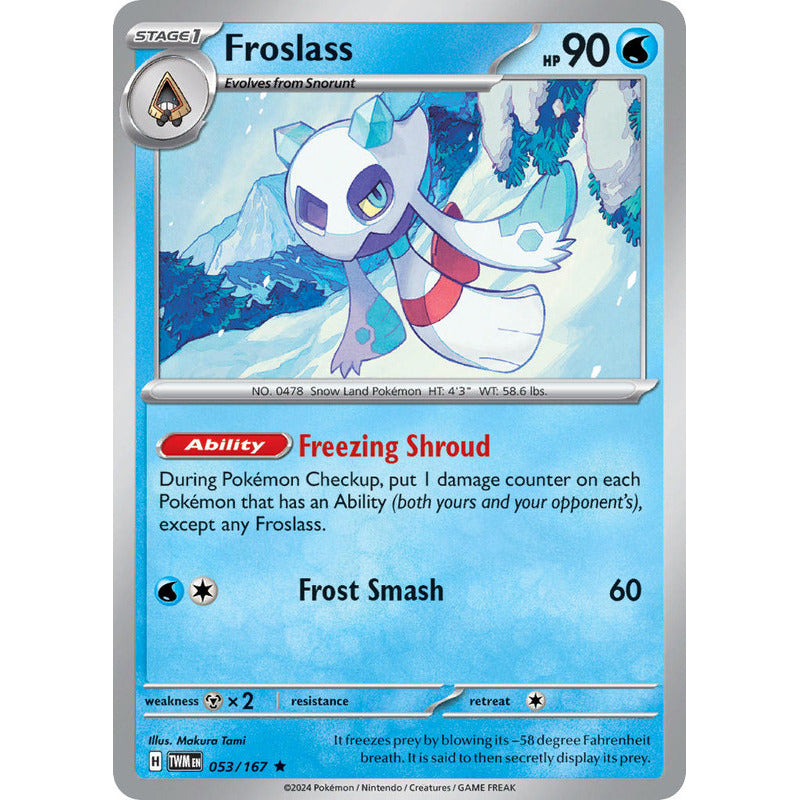 Pokémon Tcg: Twilight Masq - 053/167 - Froslass