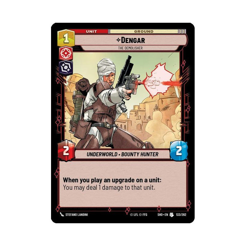 Star Wars Tcg: Sotg - 133/262 - Dengar [foil]