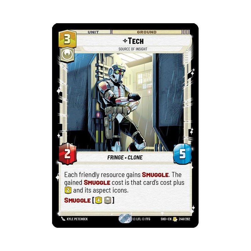 Star Wars Tcg: Sotg - 248/262 - Tech (r) [foil]