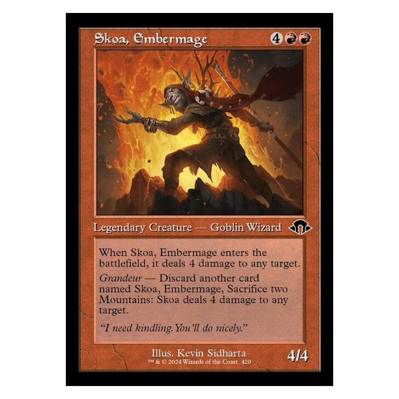 Mtg: Mh3 - 420 - Skoa, Embermage [retro]