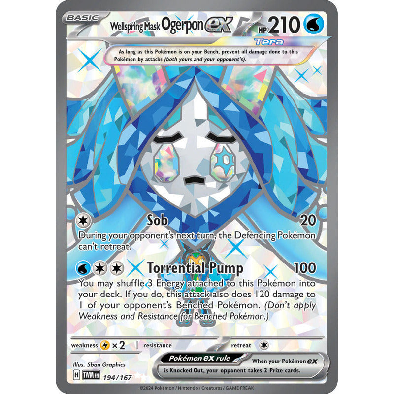 Pokémon Tcg: Twilight Masq - 194/167 - Wellspring Ogerpon