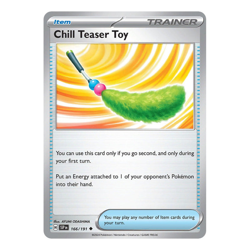 Pokémon Tcg: Surging Sparks - 166/191 - Chill Teaser Toy