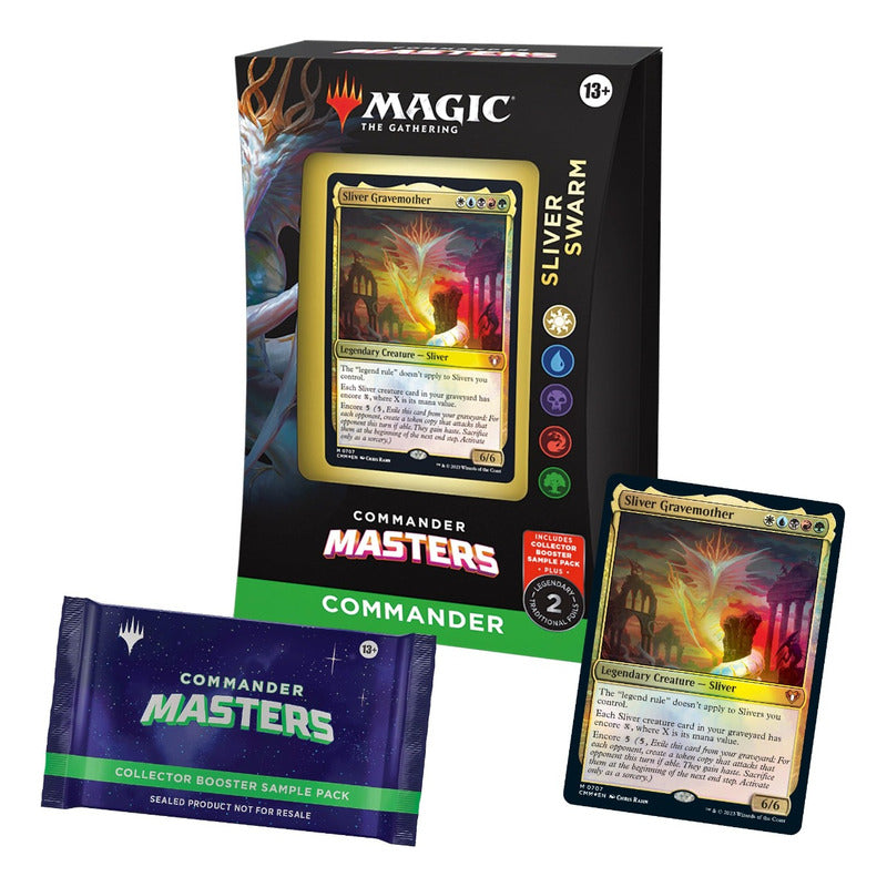 Magic The Gathering: Commander Masters - Sliver Swarm - Inglés